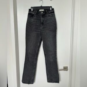 Abercrombie & Fitch Curve Love 90’s Straight Ultra High Rise Jeans